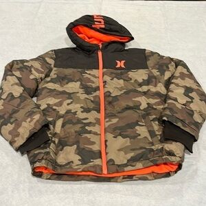 Kids, Hurley, camo jacket XL